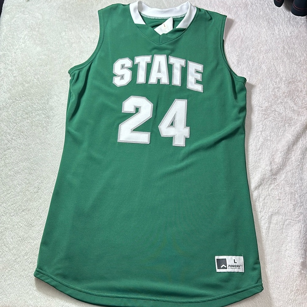 Michigan State University Women’s Basketball Jersey # 24 Size Large